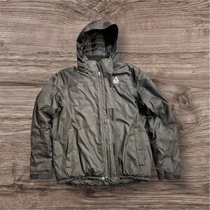 Gerry black Charcoal Quilted  winter coat  jacket men’s X-Large